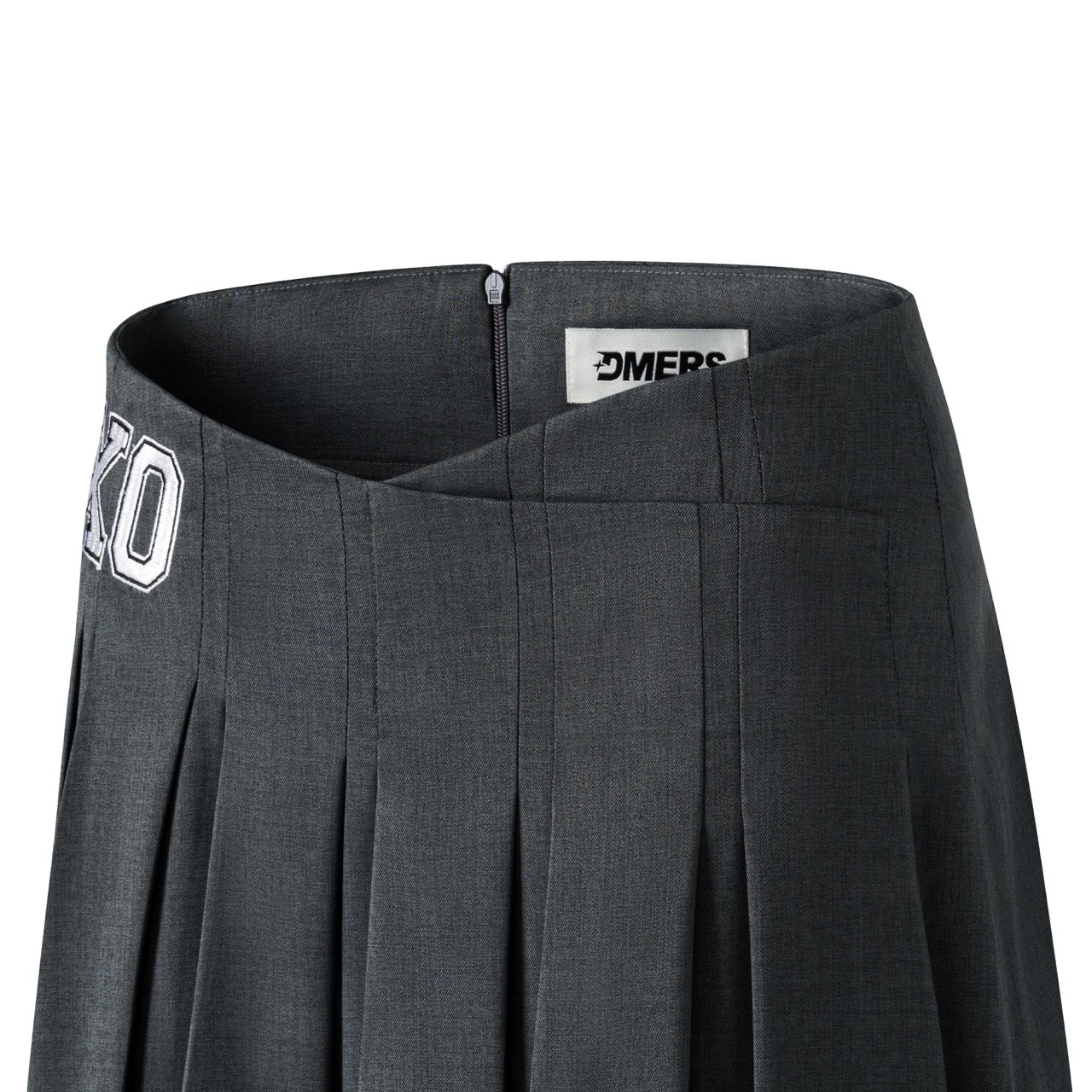 Tic-Tac-Toe Midi Skirt