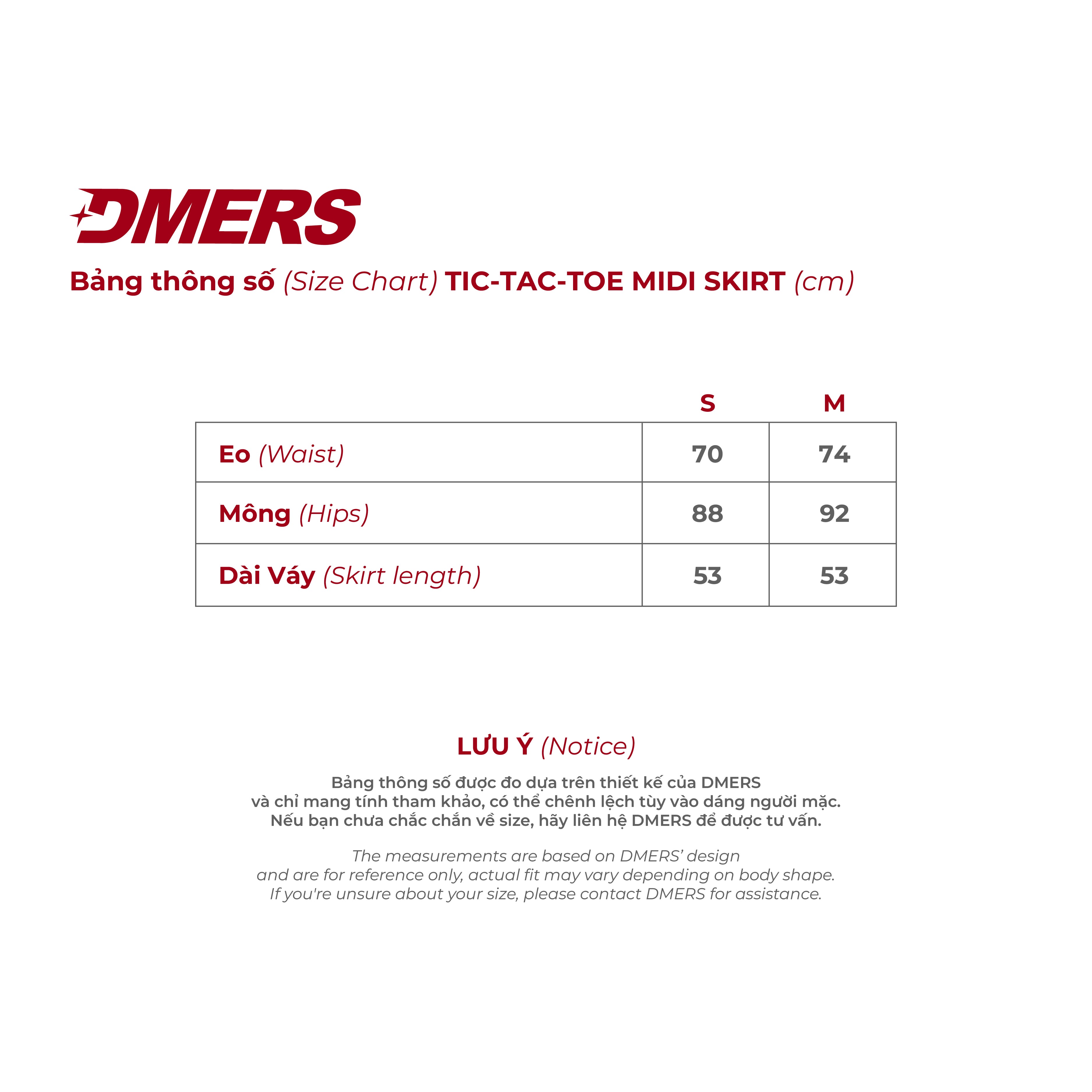 Tic-Tac-Toe Midi Skirt